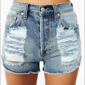 Minkpink slasher shorts